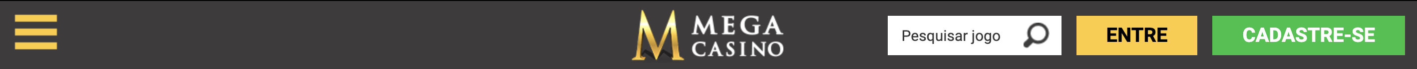 Avaliação do cassino Mega Avaliação do cassino Mega